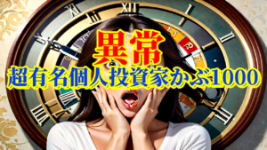 【異常】超有名個人投資家かぶ1000