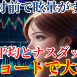 日経平均とナスダックのショートで大損!追証寸前で眩暈がする