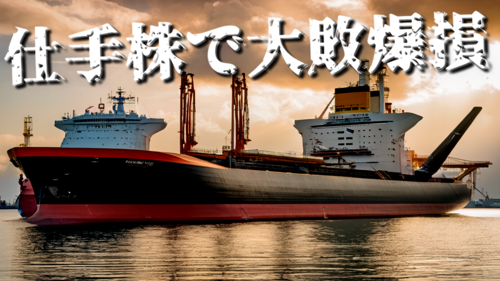 仕手株で大敗爆損